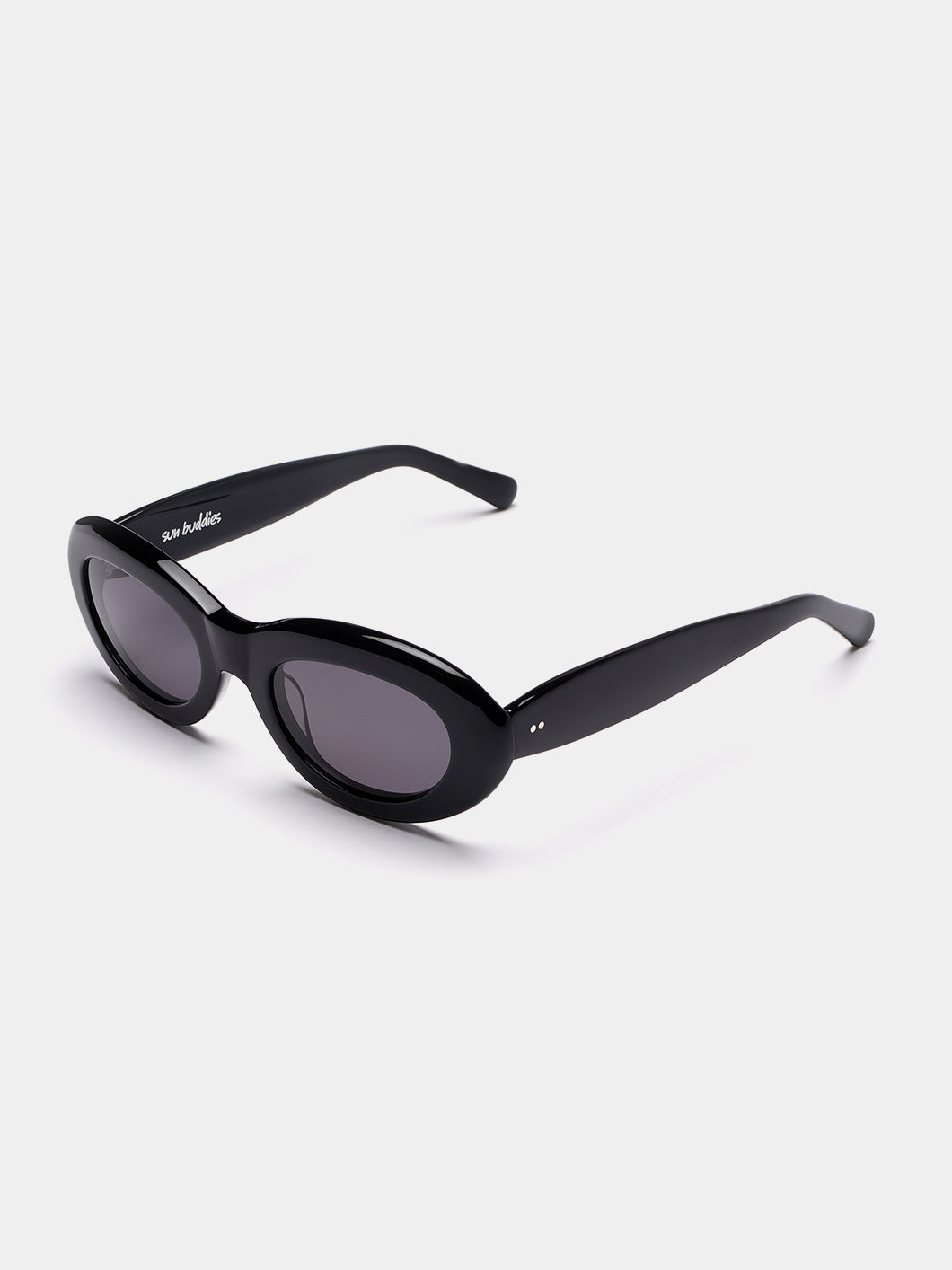 SUN BUDDIES Courtney ブラックサングラス Sun buddies Courtney – Black – Spaceboundstore
